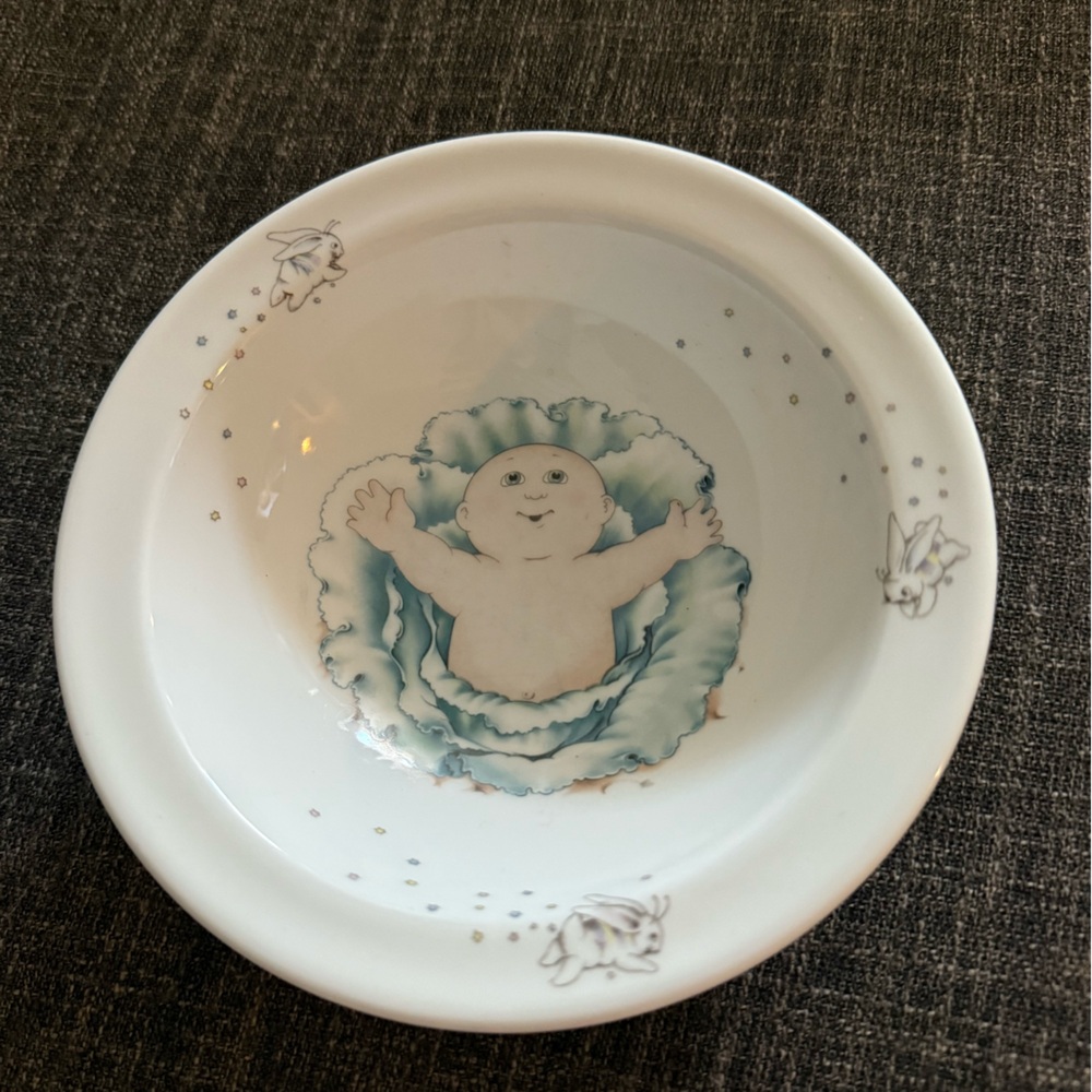 Cabbage Patch Kids Porcelain Bowl